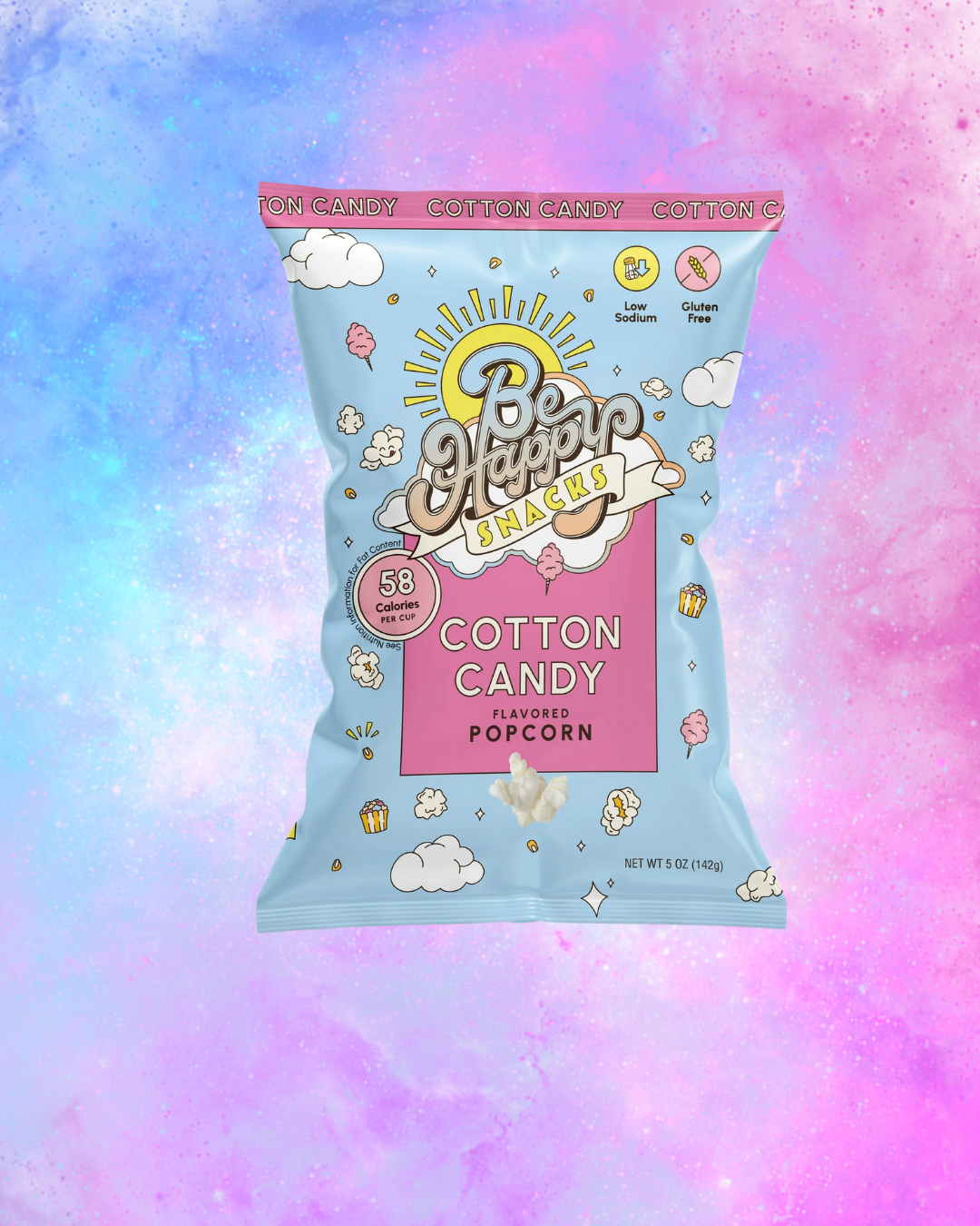 Cotton Candy Popcorn