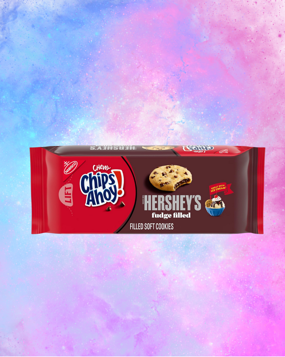 CHIPS AHOY! Hershey's Filled (Chewy)